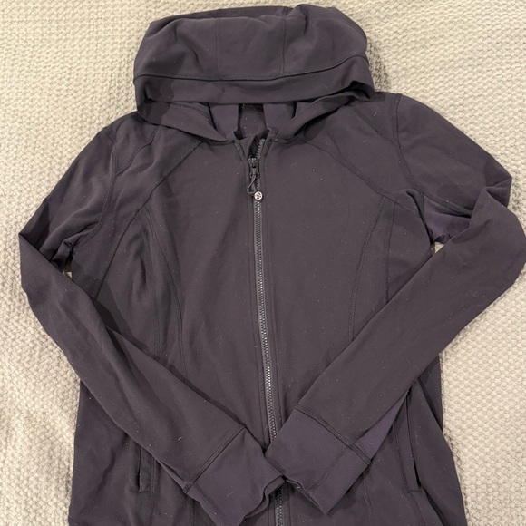 Lululemon Black Full Zip Active Jacket – Fits Like Size 10/12 - Picture 1 of 6